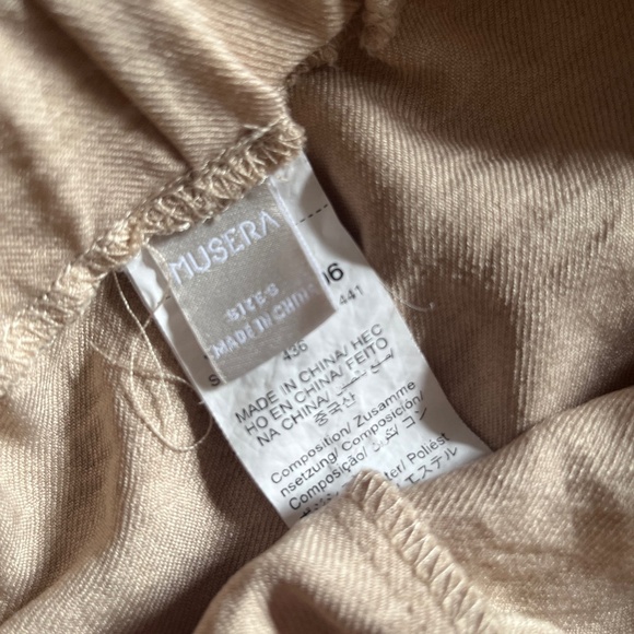 Musera khaki elastic waist pants - Picture 3 of 3